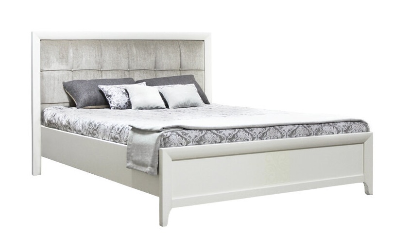 картинка Кровать 2-х спальная "Сабрина" ММ 302-02/14Б (б/м, б/к) (1400х2000) от магазина Лида регион