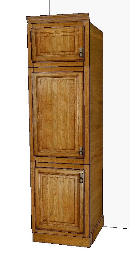 картинка Шкаф кухонный Марсель-Н 1860 В, 1860 В-01 от магазина Лида регион