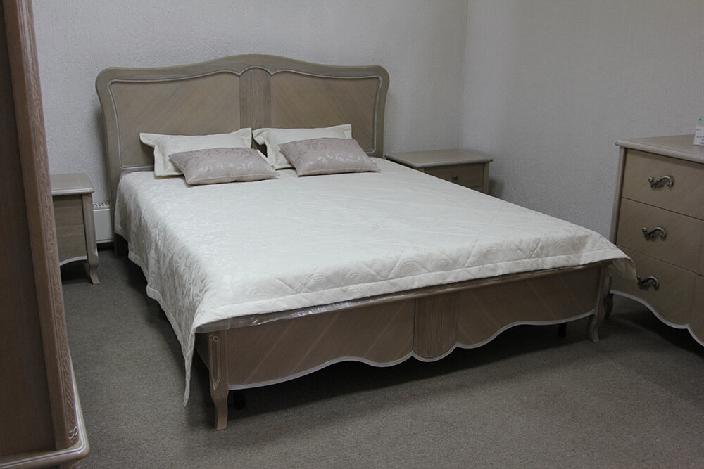 картинка Кровать двуспальная "Лаура" ММ-267-02/16Б (1600х2000) от магазина Лида регион