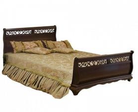 Кровать двуспальная "Оскар" ММ 216-02/18 (б/м, б/к) (1800х2000)