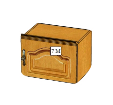 Секция антресольная Вилия 7М (7ГМ, 7ГМВ, 7МВ) ВМ 3135/М