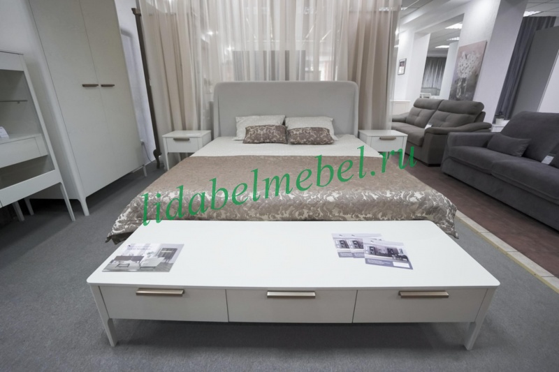 Кровать двуспальная "Enzo" ВМФ-2704 (без основания, 1400 Avelina 9534) №3