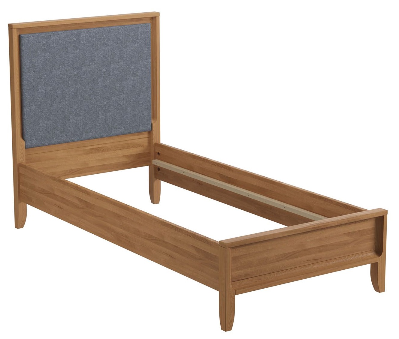 Кровать "Бридж" 90х200 с мягким изголовьем №4