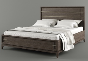 Кровать двуспальная "Бостон" ВМФ-1642 1600 (с основанием)