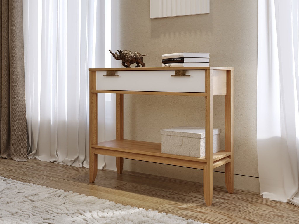 Консоль "Бридж"  1 ящик и полка №0