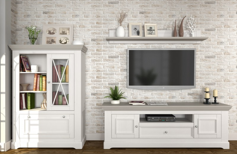 Тумба ТВ "Форест" 2 двери 1 ящик №1