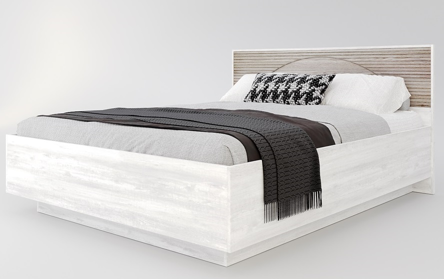 Кровать двуспальная "1600 Монтале РМ" КМК 0966.24 с подъемным механизмом №0