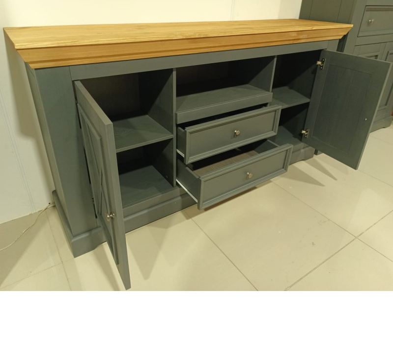 Комод "Форест Графит" 2 двери 2 ящика №0