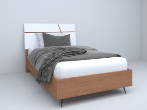 Кровать полуторная "Дельта" ММ-356-02/12Б