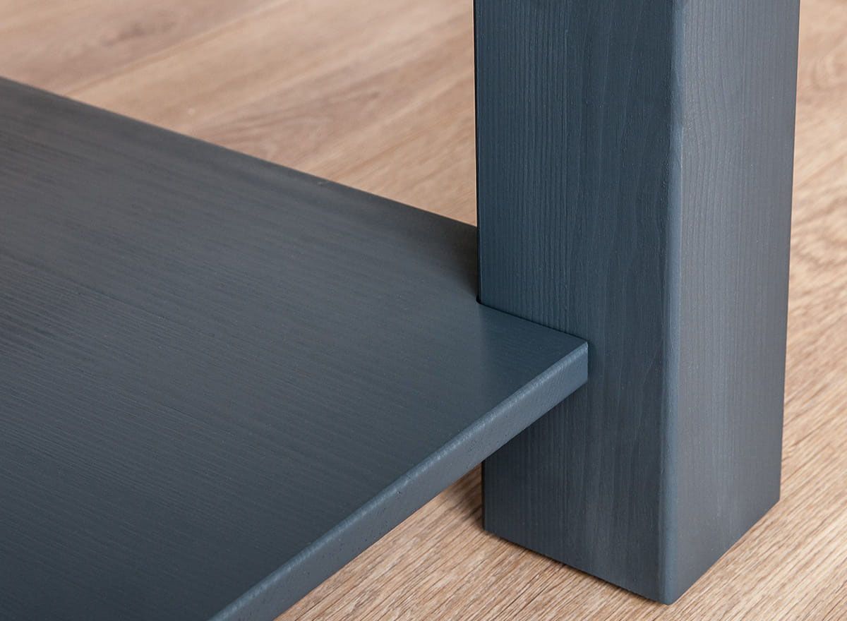 Стол журнальный "Форест Графит" малый №3