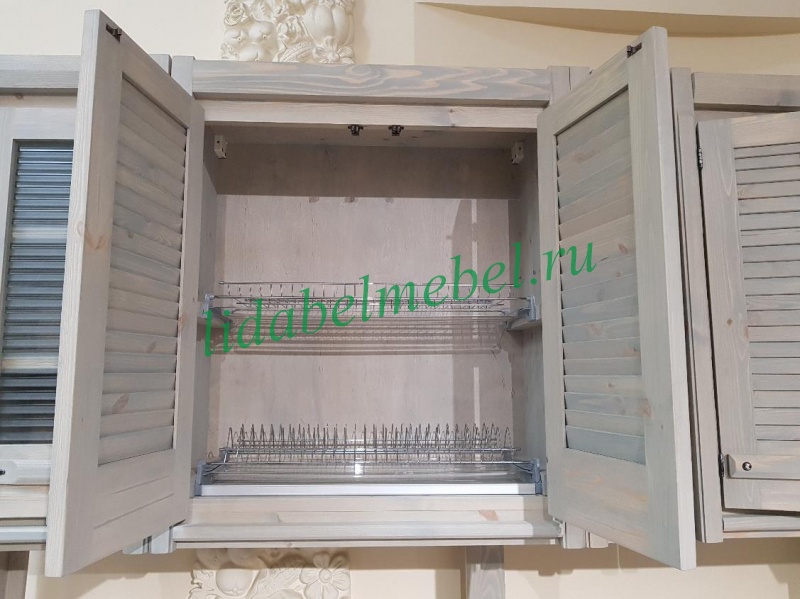 Шкаф настенный с 2-мя дверцами на 600 "Хлоя КХ 10" (сушка) №1