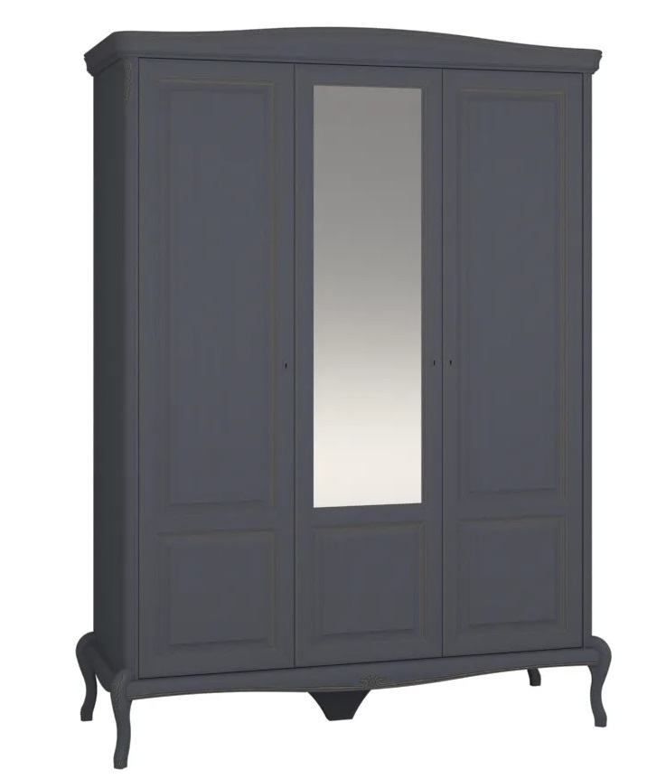 Шкаф трехдверный "Мокко" ММ 316-01/03 №1