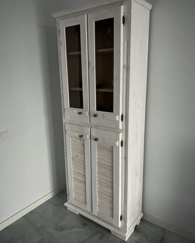 Витрина "Хлоя" 03 стекло и жалюзи №2