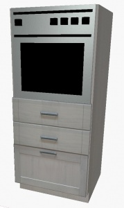 Шкаф для встраиваемой техники Софья СФ - 5360 + Ф