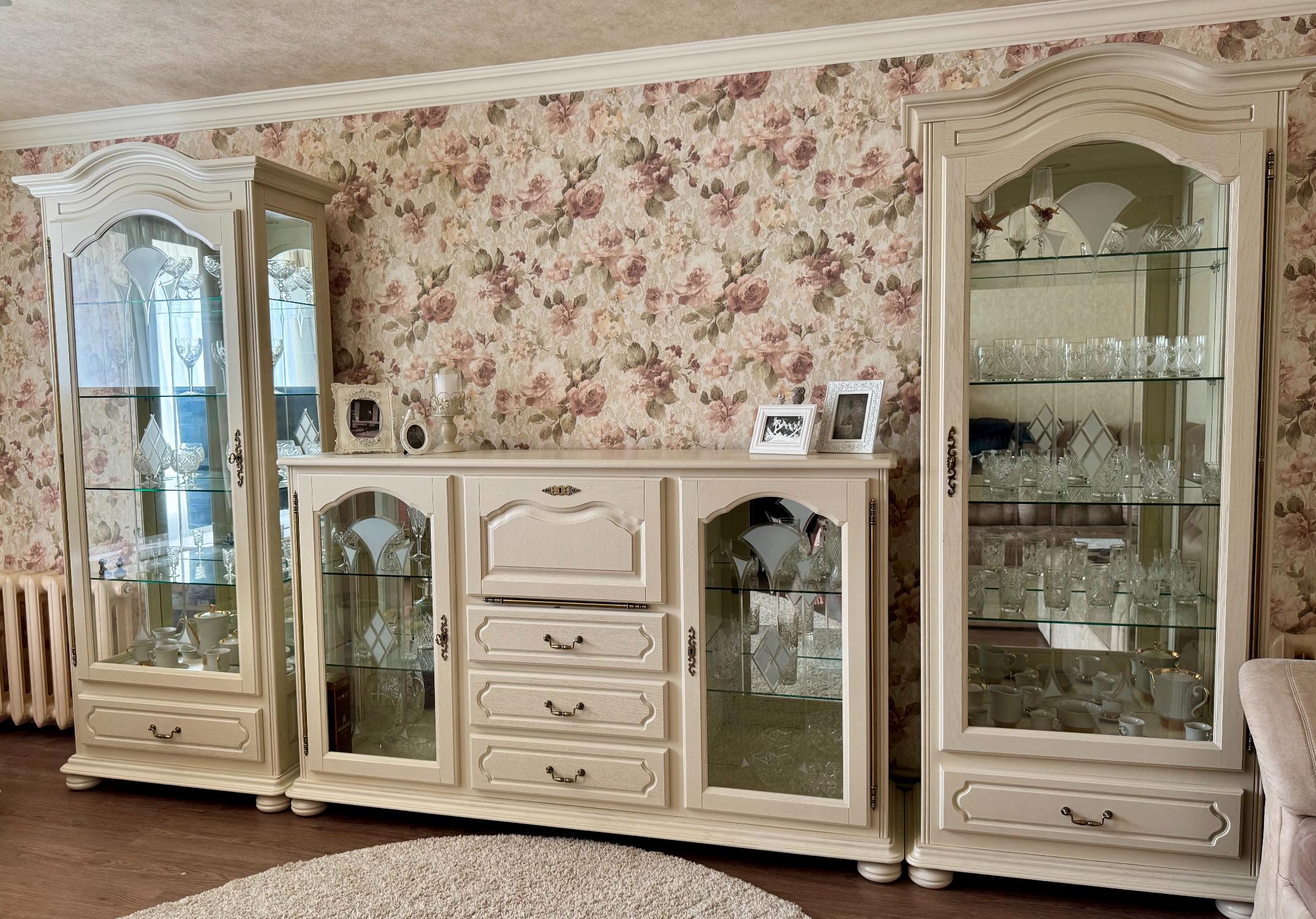 Тумба "Давиль" ММ 126-34 (стекло декоративное) №2