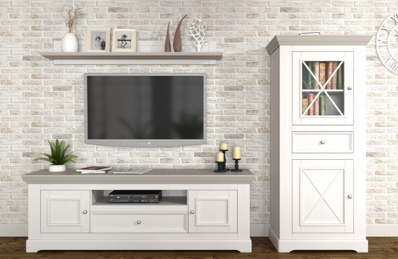 Шкаф для посуды "Форест" низкий 2 двери 1 ящик №5