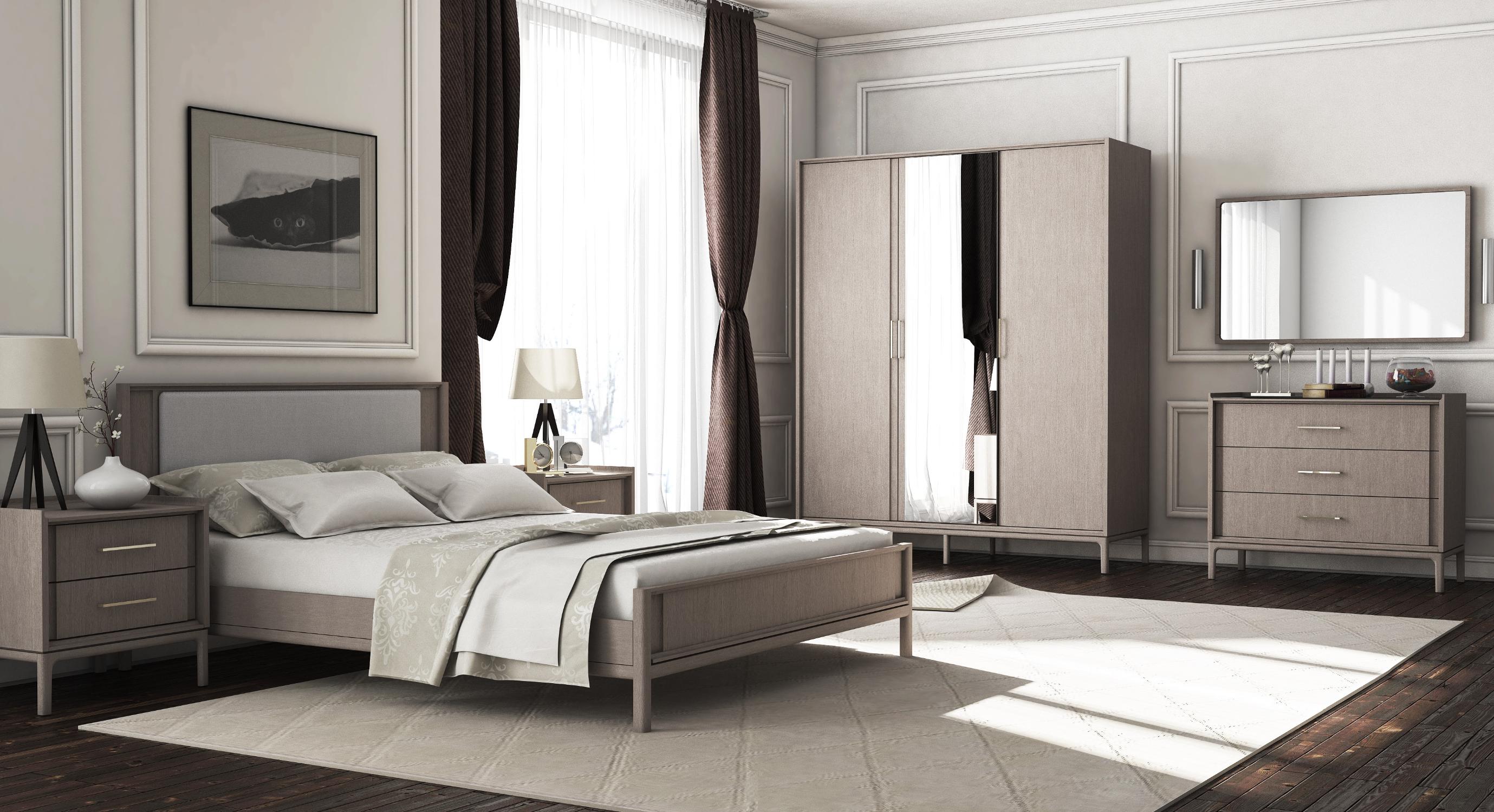 Кровать двуспальная "Брюгге" ВМФ-1691 №0