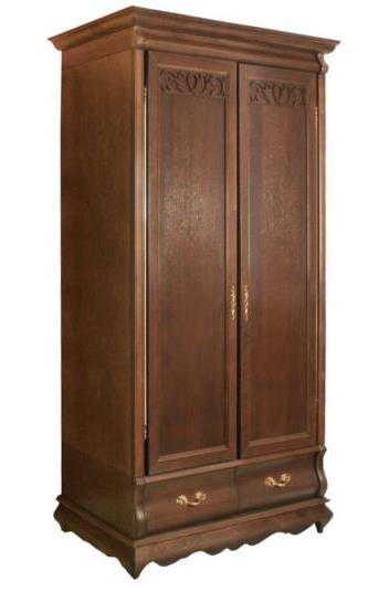 Шкаф двухдверный "Оскар" ММ 216-01/02Б