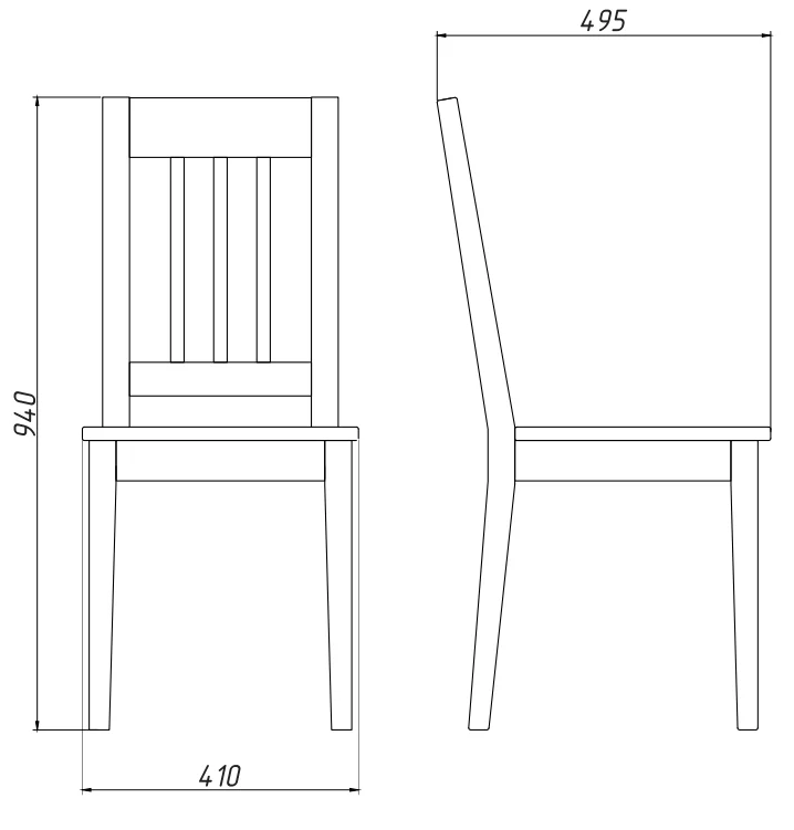 Стул ДМ-3 "Альбер" №0