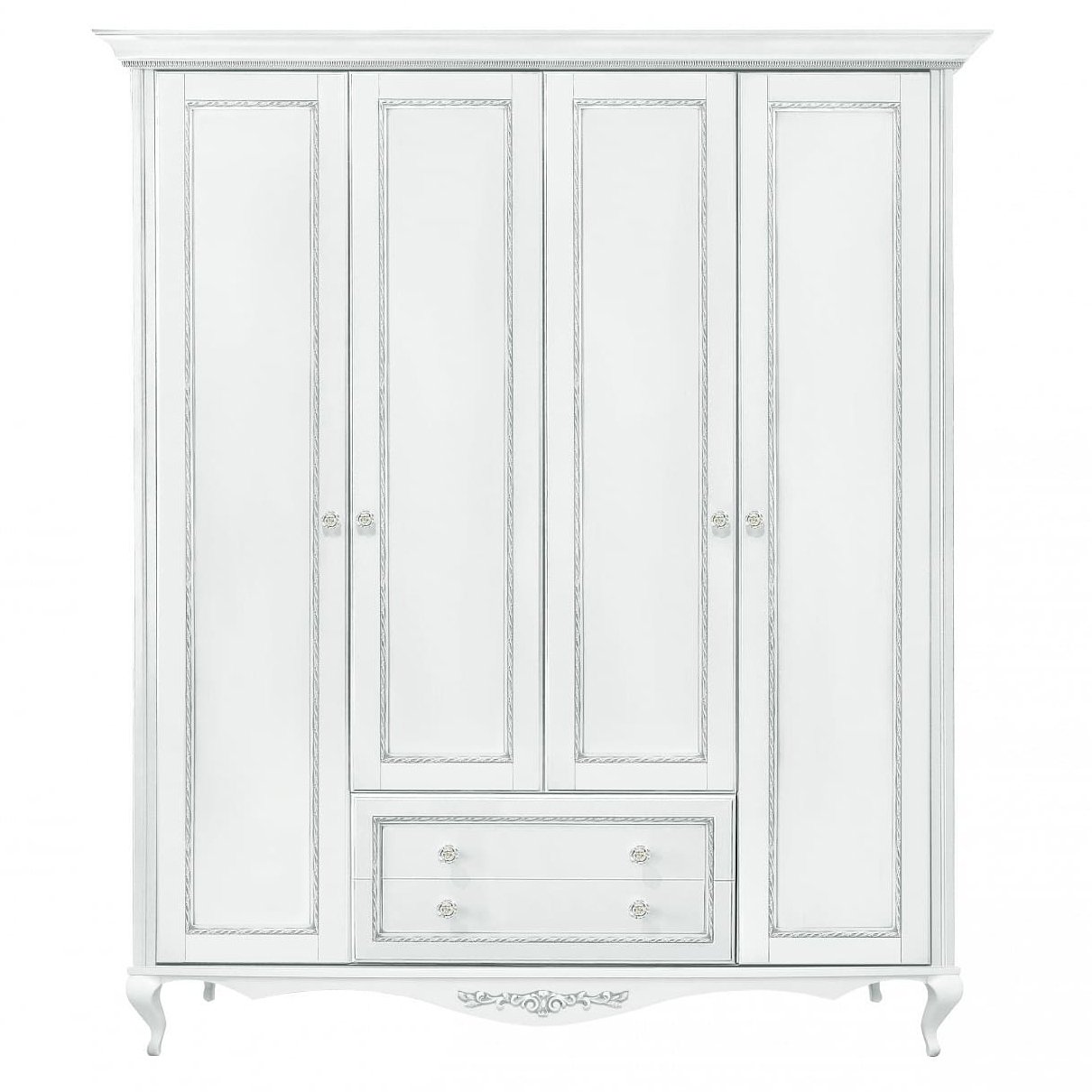 Шкаф четырехдверный "Неаполь" T-454 Д №5