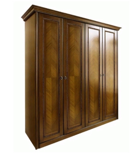 Шкаф четырехдверный "Палермо" Т-754Д №0