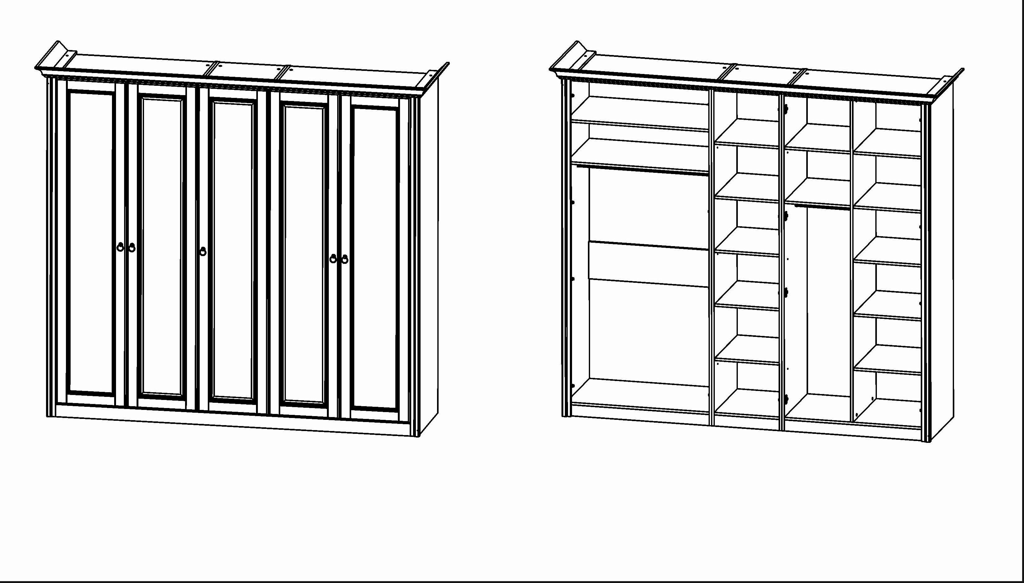 Шкаф пятидверный "Палермо" Т-755 №0