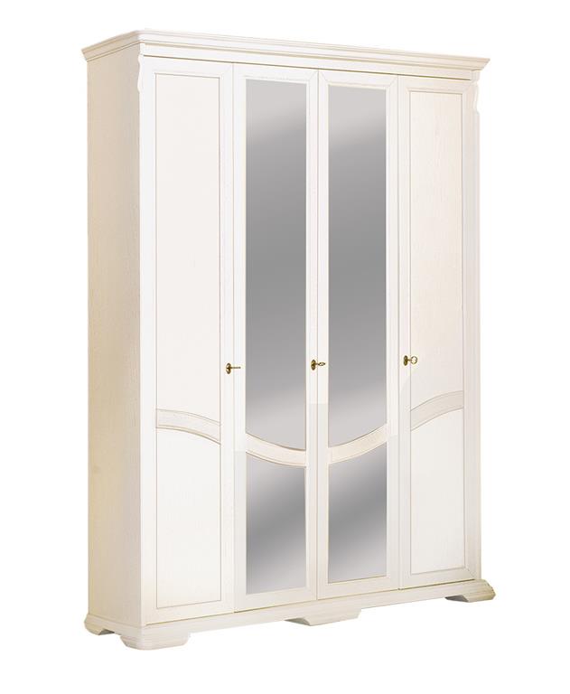 Шкаф четырехдверный "Лика" ММ 137-01/04 (с зеркалом)