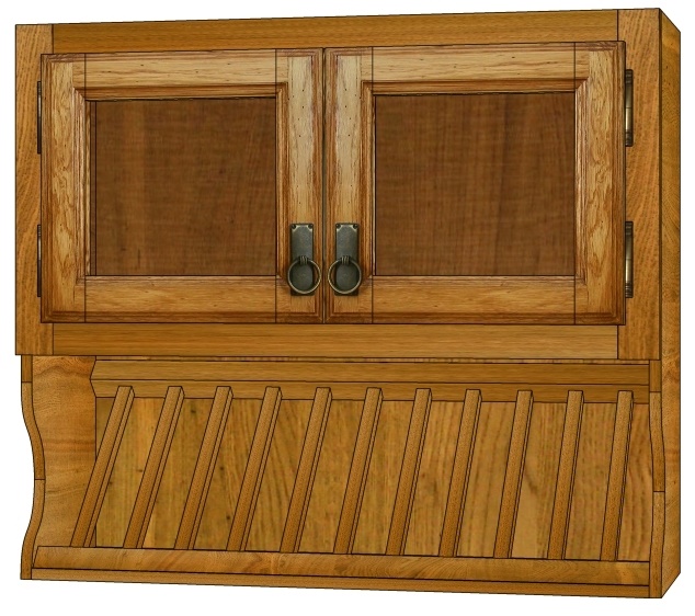 Шкаф настенный Марсель-Н 3260 С / 3290 С