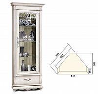 Витрина угловая "Оскар" ММ 210-01У/01