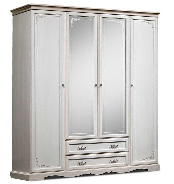 Шкаф четырехдверный "Лолита" ГМ 8801