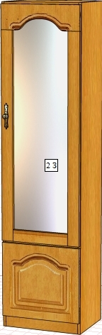 Шкаф Вилия 2З (2ГЗ) ВМ 0235/З