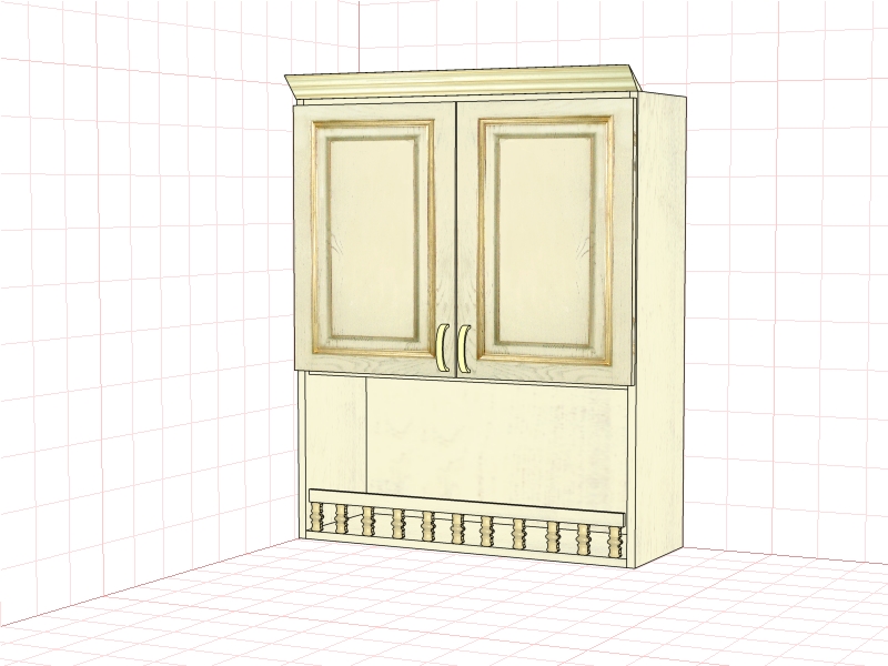 Шкаф настенный "Злата" ЗТ 3280