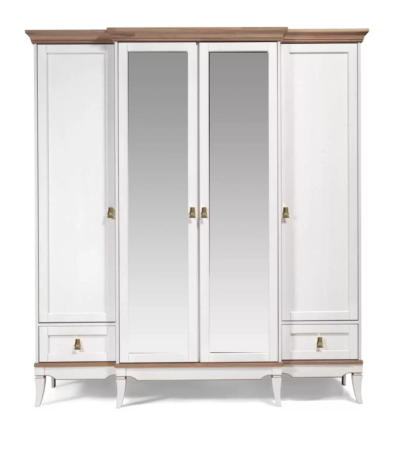 Шкаф четырехдверный "Тельма" ГМ 6554-10