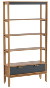 Стеллаж "Бридж" сквозной широкий с 1-м ящиком