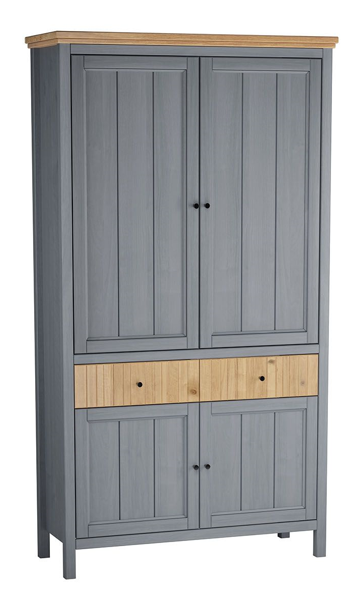 Шкаф для посуды "Сканди" 222 глухие двери