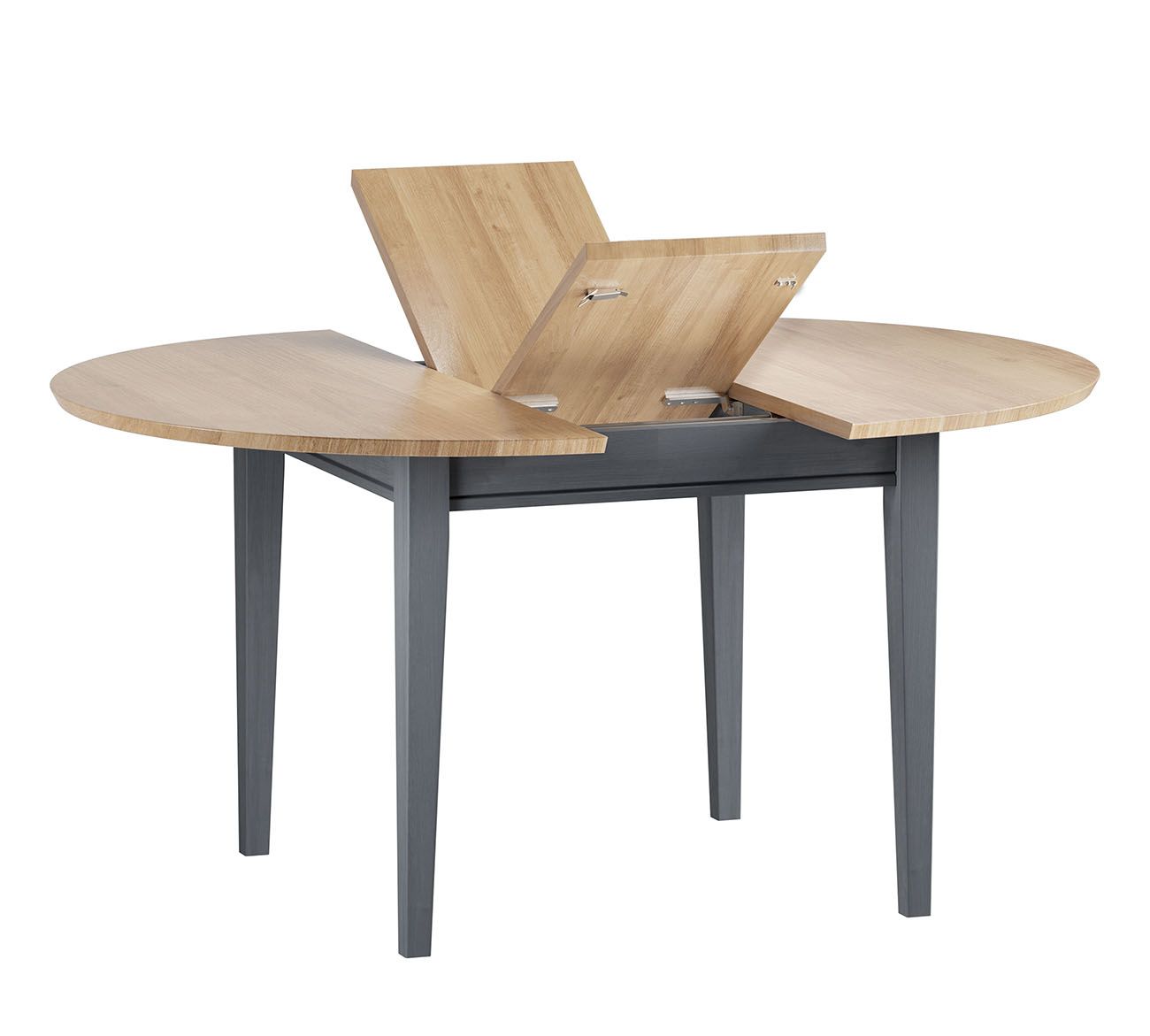 Стол обеденный раскладной "Сканди" D90/125 №4