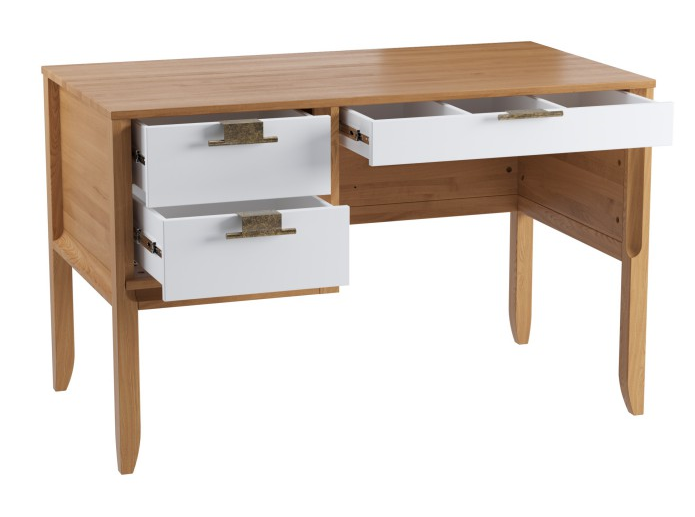 Стол письменный "Бридж" однотумбовый №4