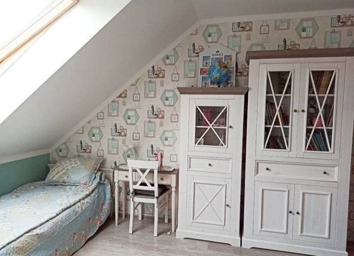 Шкаф для посуды "Форест" широкий 4 двери 1 ящик №0