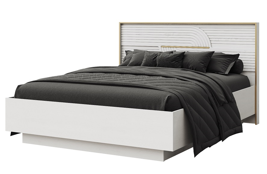 Кровать двуспальная "1800 Монтиз" КМК 1003.9 №1