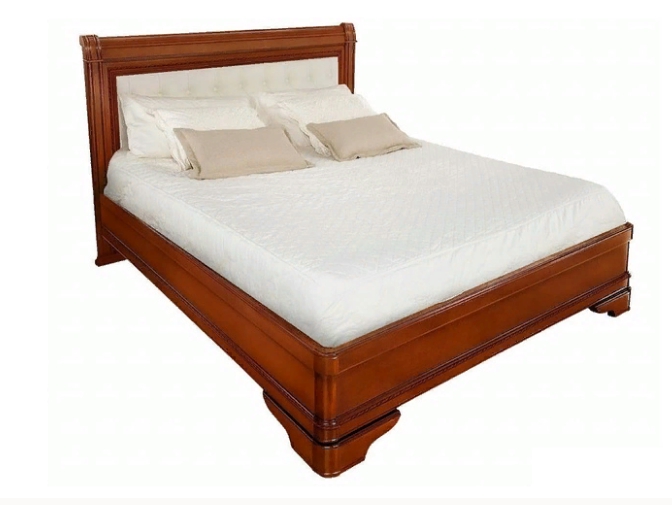 Кровать двуспальная "Палермо" Т-766 с мягким изголовьем (1600х2000) №0