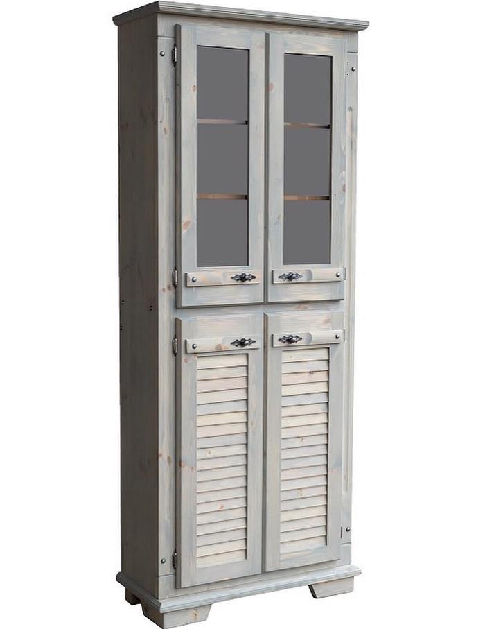 Витрина "Хлоя" 03 стекло и жалюзи