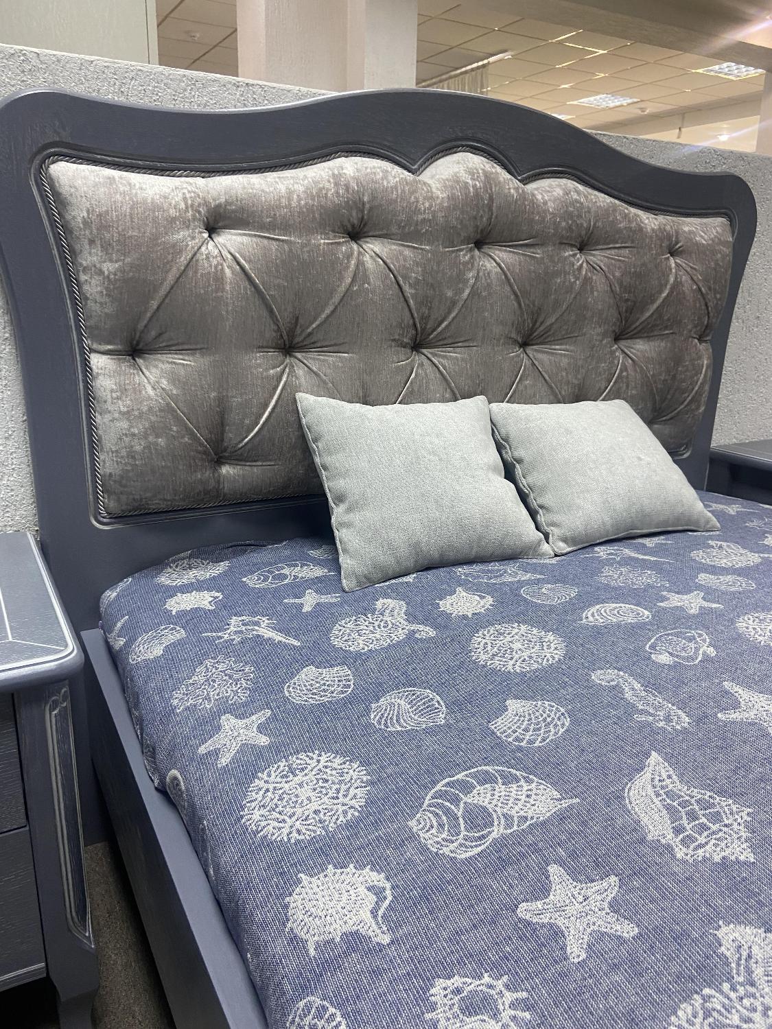 Кровать двуспальная "Лаура" ММ-267-02/12Б-1 (1200х2000) №1