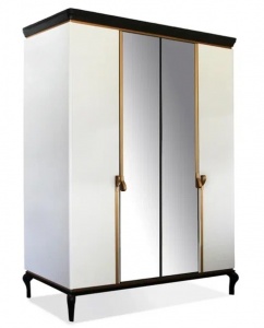 Шкаф четырехдверный "Милана" ММ-338-01/04-2