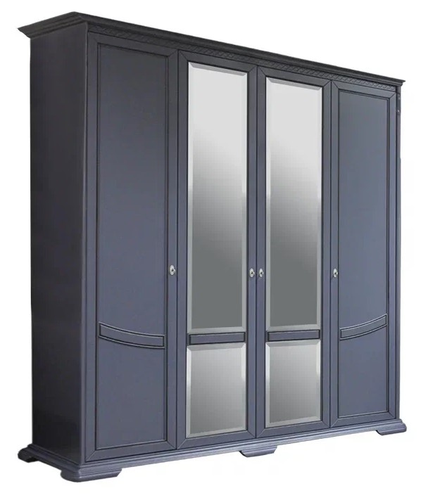 Шкаф четырехдверный "Лика" ММ 137-01/04 (с зеркалом) №1