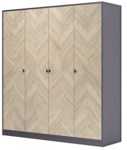 Шкаф четырехдверный "Тоскана" Т-954
