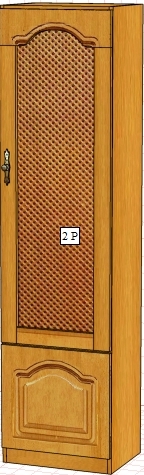 Шкаф Вилия 2Р (2ГР) ВМ 0235/Р