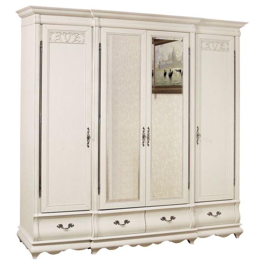 Шкаф четырехдверный "Оскар" ММ 216-01/04 №0