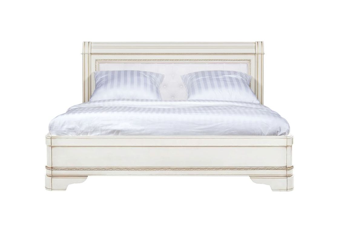 Кровать двуспальная "Палермо" Т-788 с мягким изголовьем (1800) №1