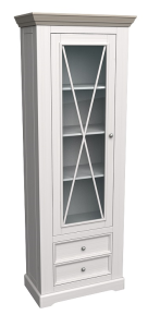 Шкаф для посуды "Форест" узкий 1 дверь 2 ящика