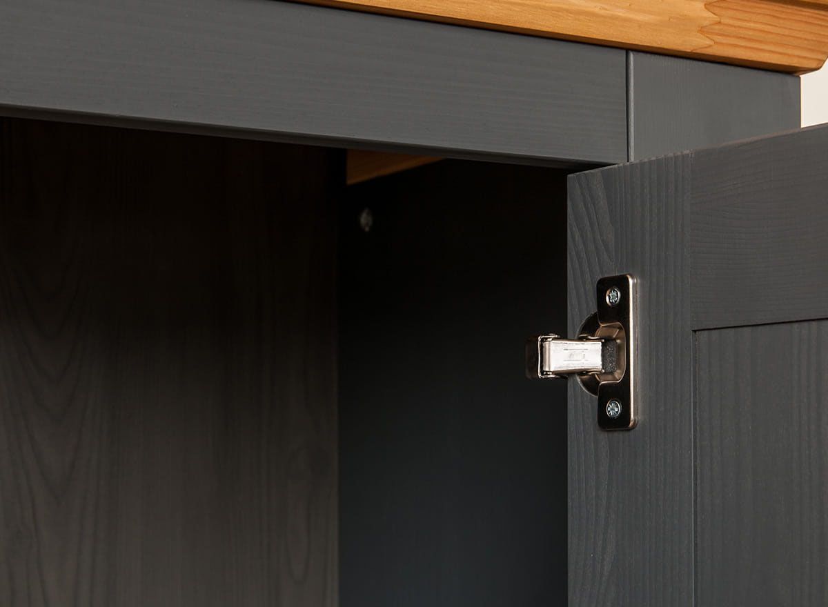 Комод "Форест Графит" 4 двери 2 ящика №7